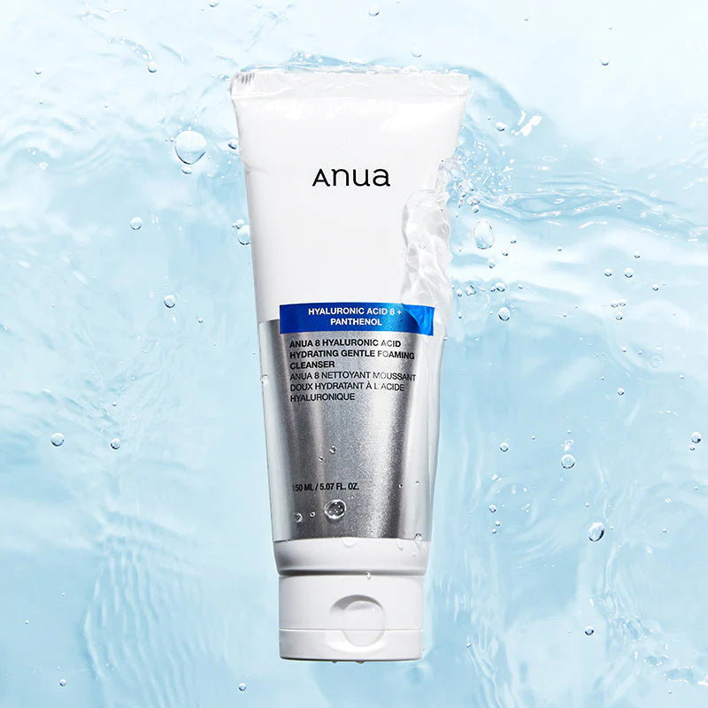 Anua 8 Hyaluronic Acid Hydrating Gentle Foaming Cleanser – 150ml