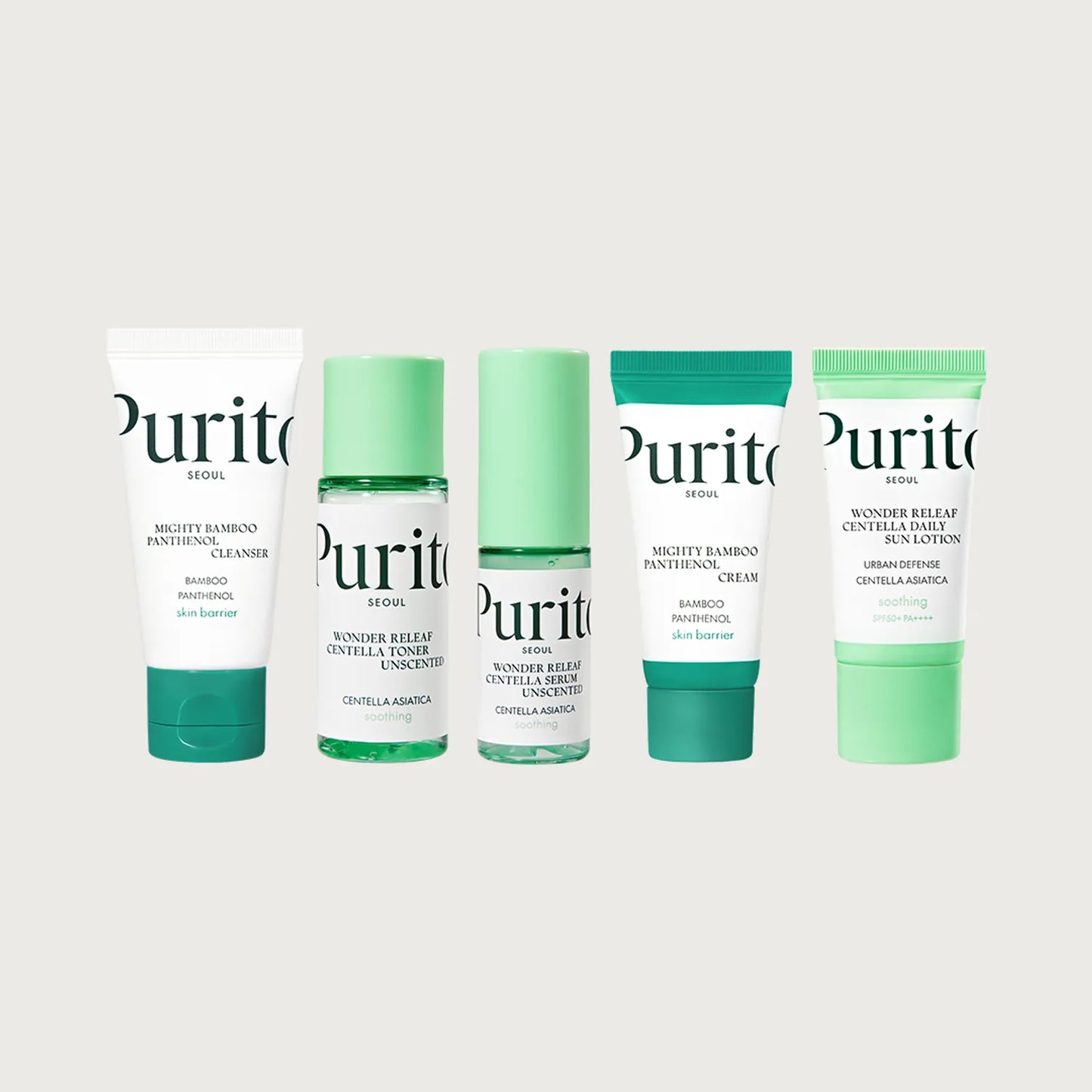 Purito Seoul Best Kit (5-Step Travel Skincare Set)