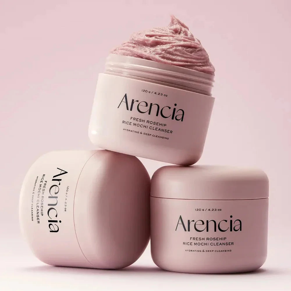 Arencia Fresh Rosehip Mochi Cleanser – 120g