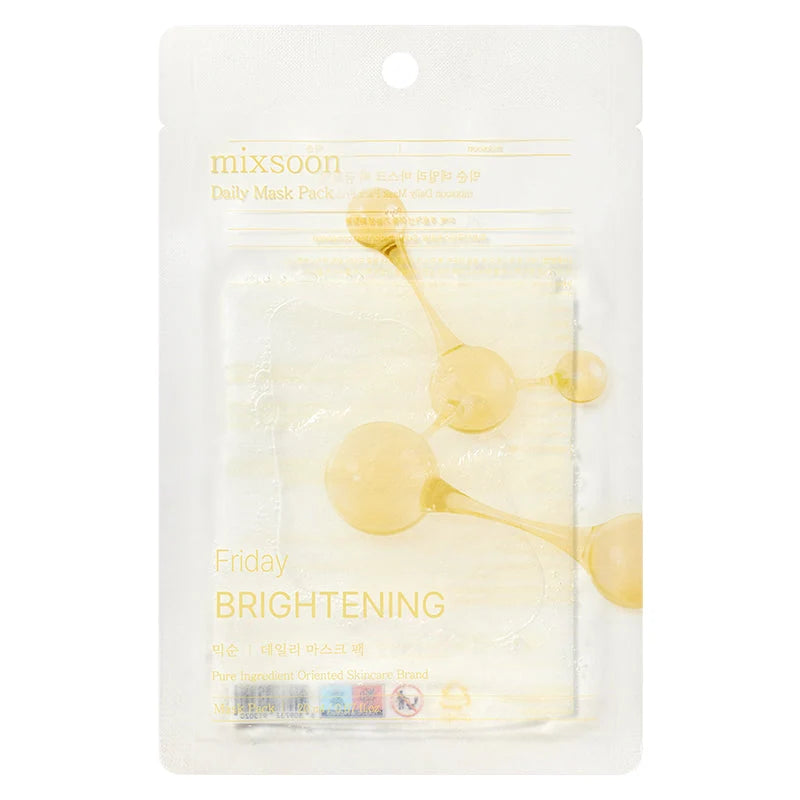MIXSOON Daily Mask Pack Friday Brightening 20ml × 1 Sheet