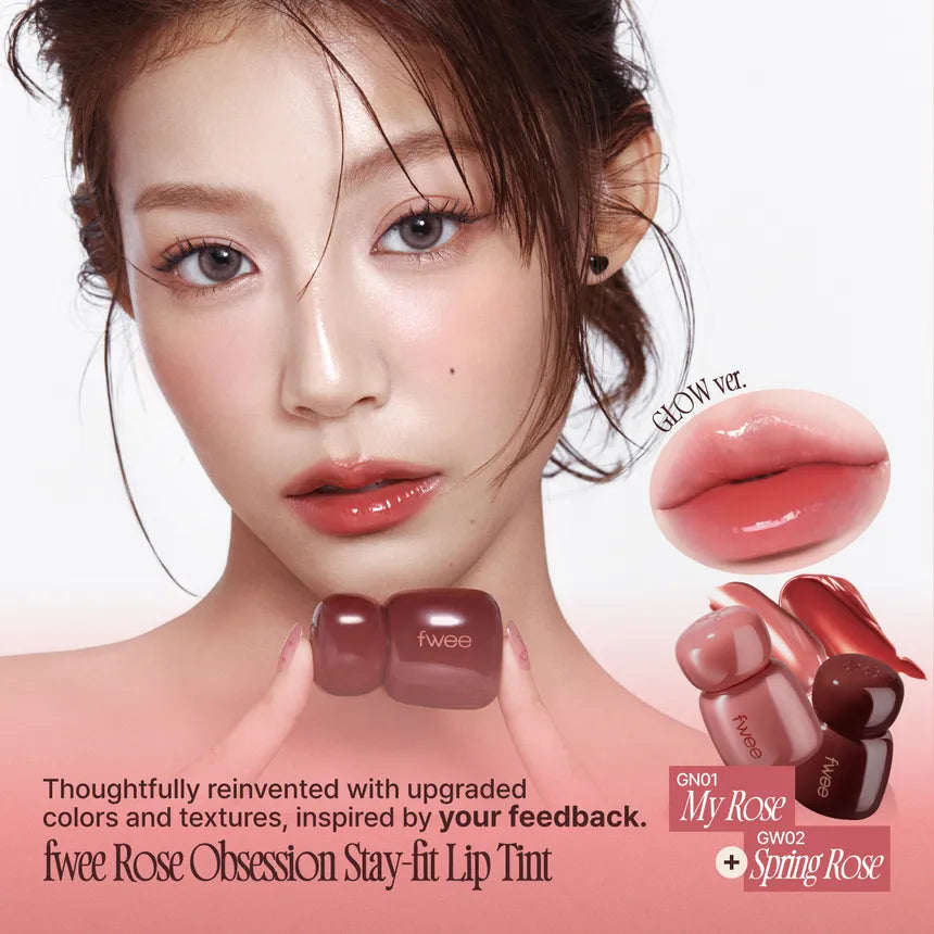 fwee – Rose Obsession Stay-Fit Lip Tint – 3.5g
