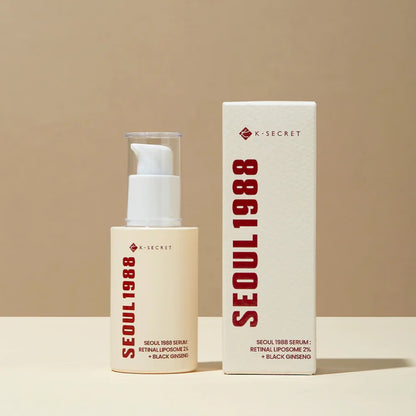 KSECRET Seoul 1988 Serum Retinal Liposome 2% + Black Ginseng (30ml)