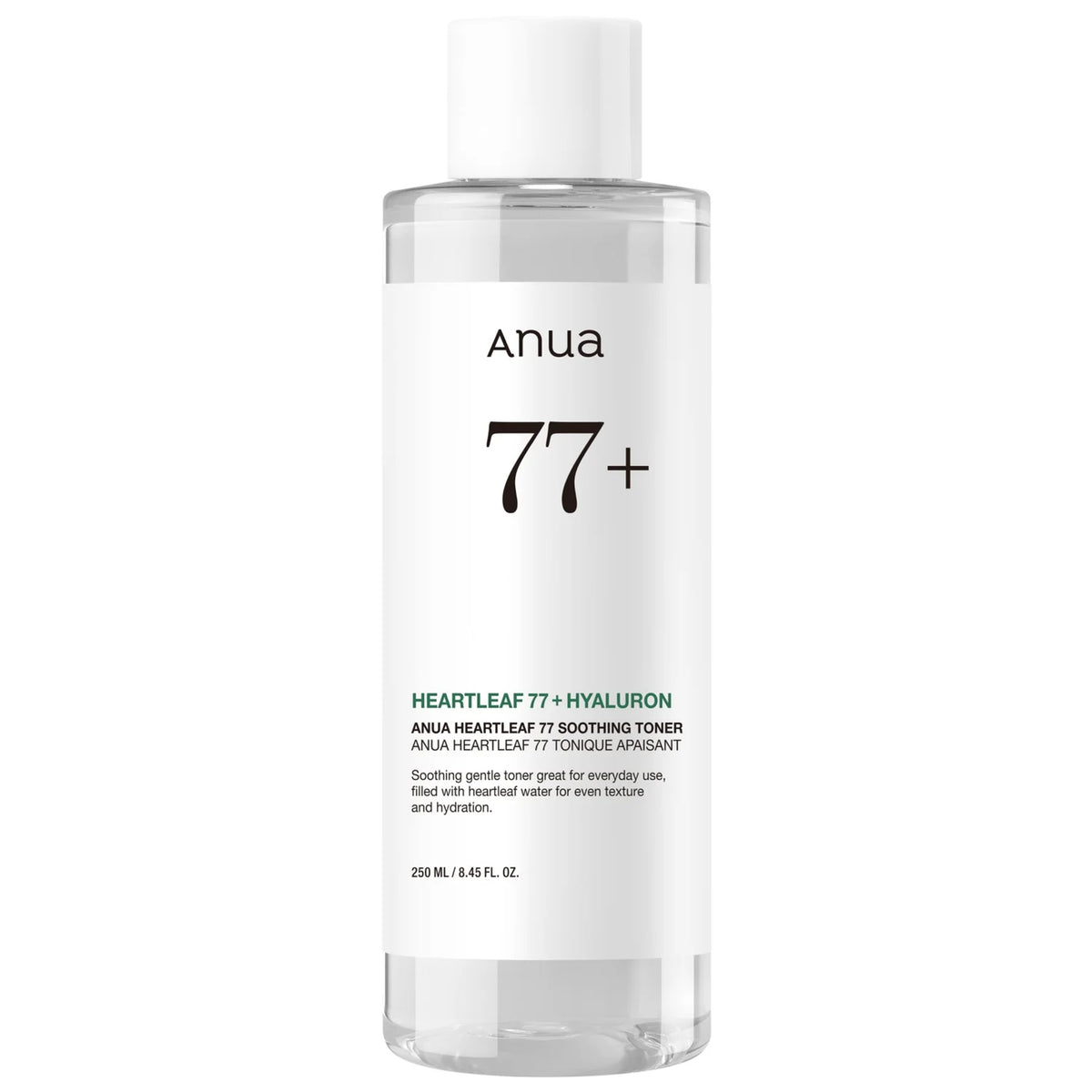 Anua Heartleaf 77+ Hyaluron Soothing Toner – 250ml
