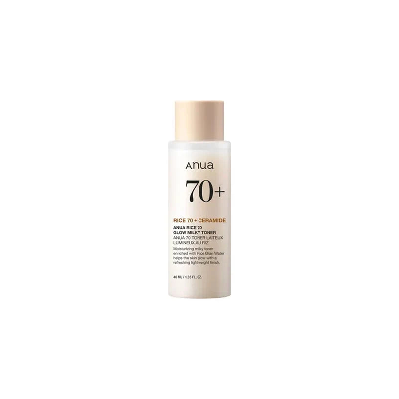 Anua Rice 70 Glow Milky Toner – 250ml, 40ml