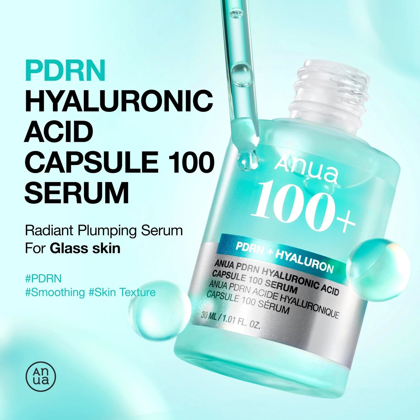 Anua PDRN Hyaluronic Acid Capsule 100 Serum (30ml)