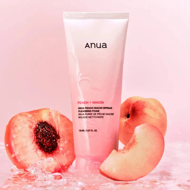 Anua Peach Niacin Spread Cleansing Foam 150ml