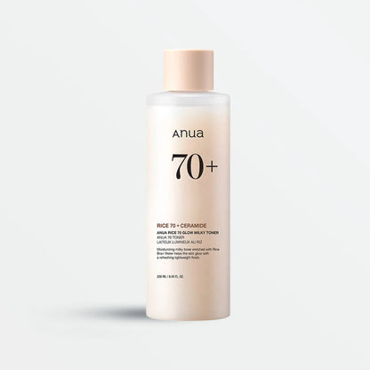 Anua Rice 70 Glow Milky Toner – 250ml, 40ml