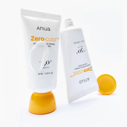 Anua Zero-Cast Moisturising Finish Sunscreen SPF50 (50ml)