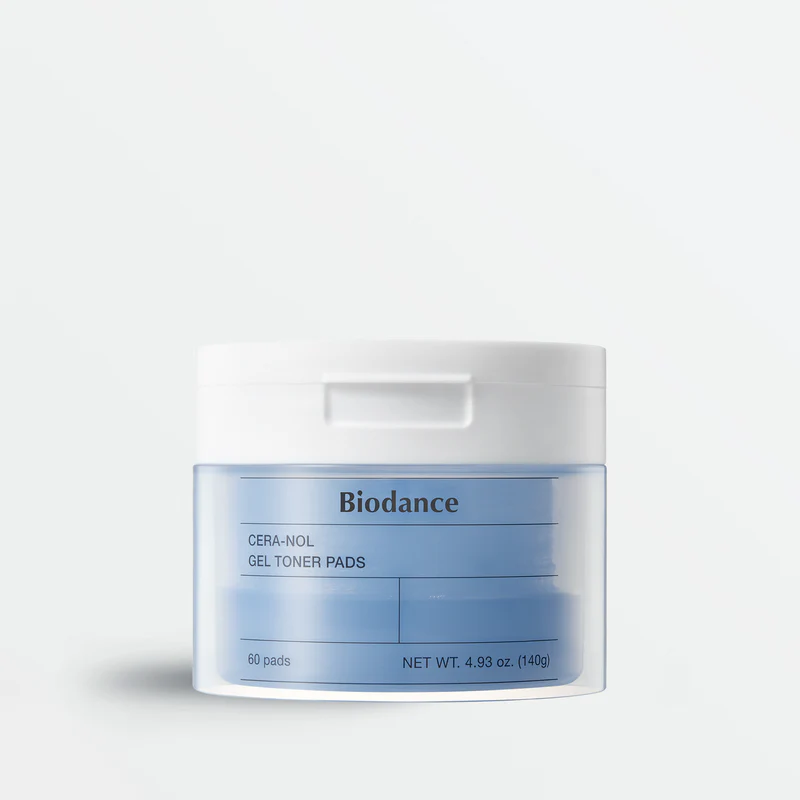 Biodance Cera-Nol Gel Toner Pads (140g / 60 Pads)