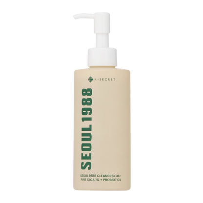 K-Secret Seoul 1988 Pine Cica 1% + Probiotics Cleansing Oil (200ml)