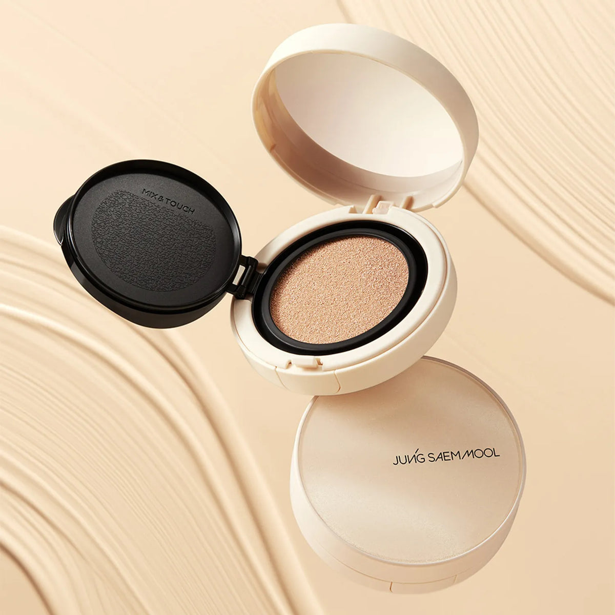JUNG SAEM MOOL – Skin Nuder Cover Layer Cushion Set – 28g