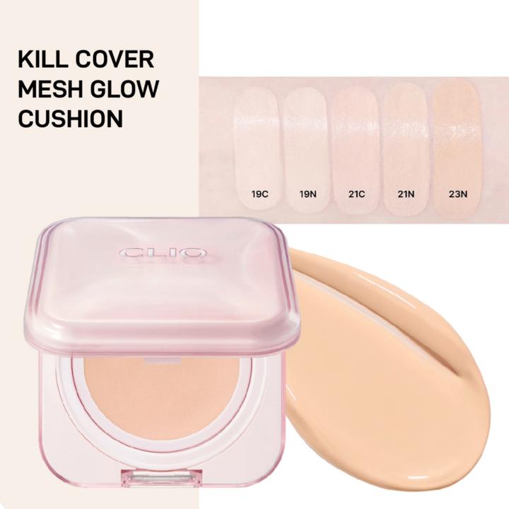 CLIO Kill Cover Mesh Glow Essential Cushion Set – 30g