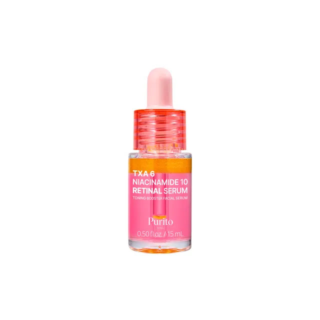 PURITO SEOUL – TXA 6 Niacinamide 10 Retinal Serum – 30ml, 15ml