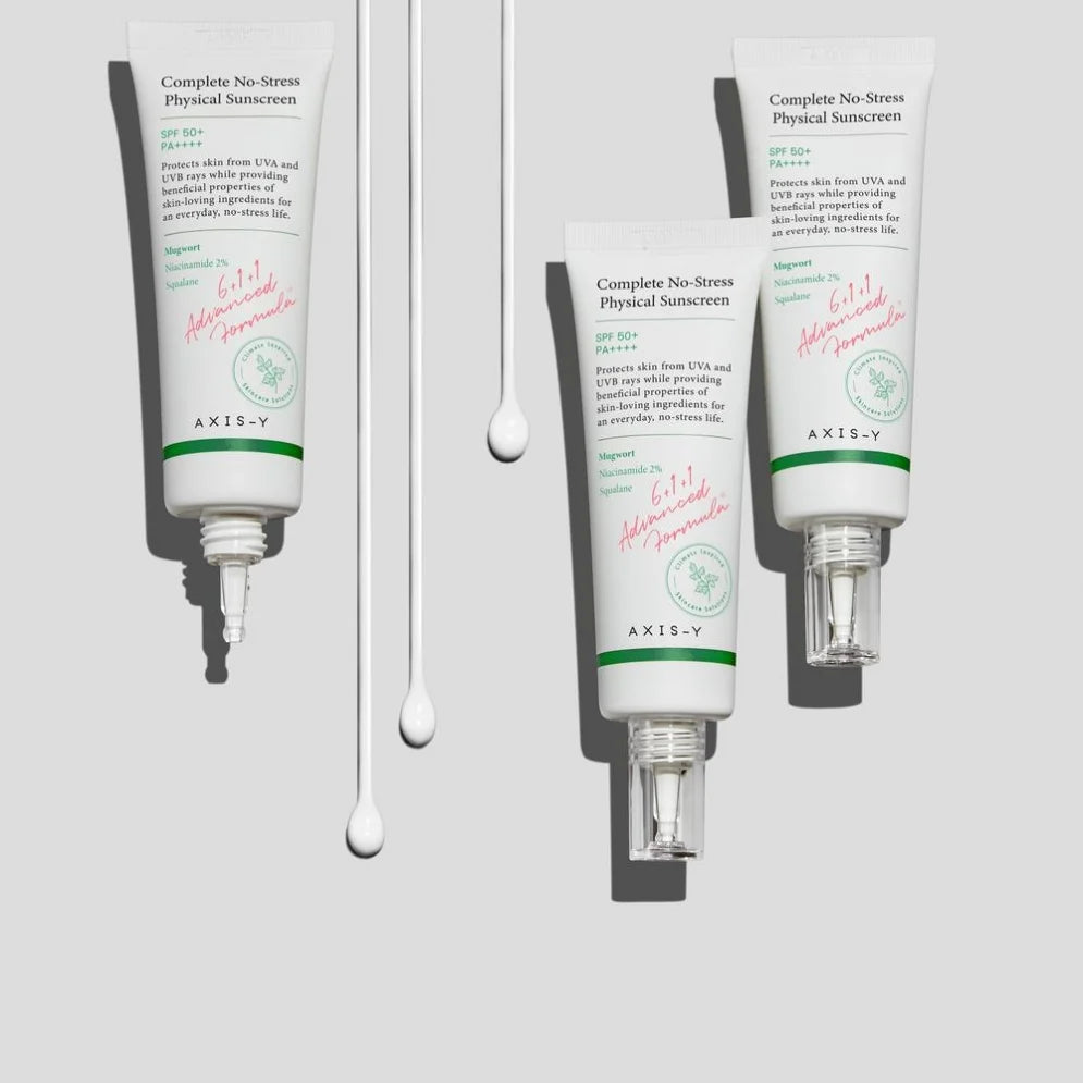 AXIS-Y Complete No-Stress Physical Sunscreen SPF50+ PA++++ (50ml)