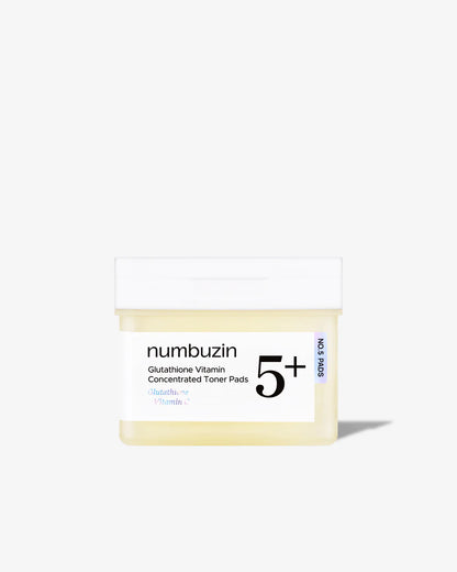 Numbuzin No.5+ Glutathione Vitamin Concentrated Pad (70 Pads)
