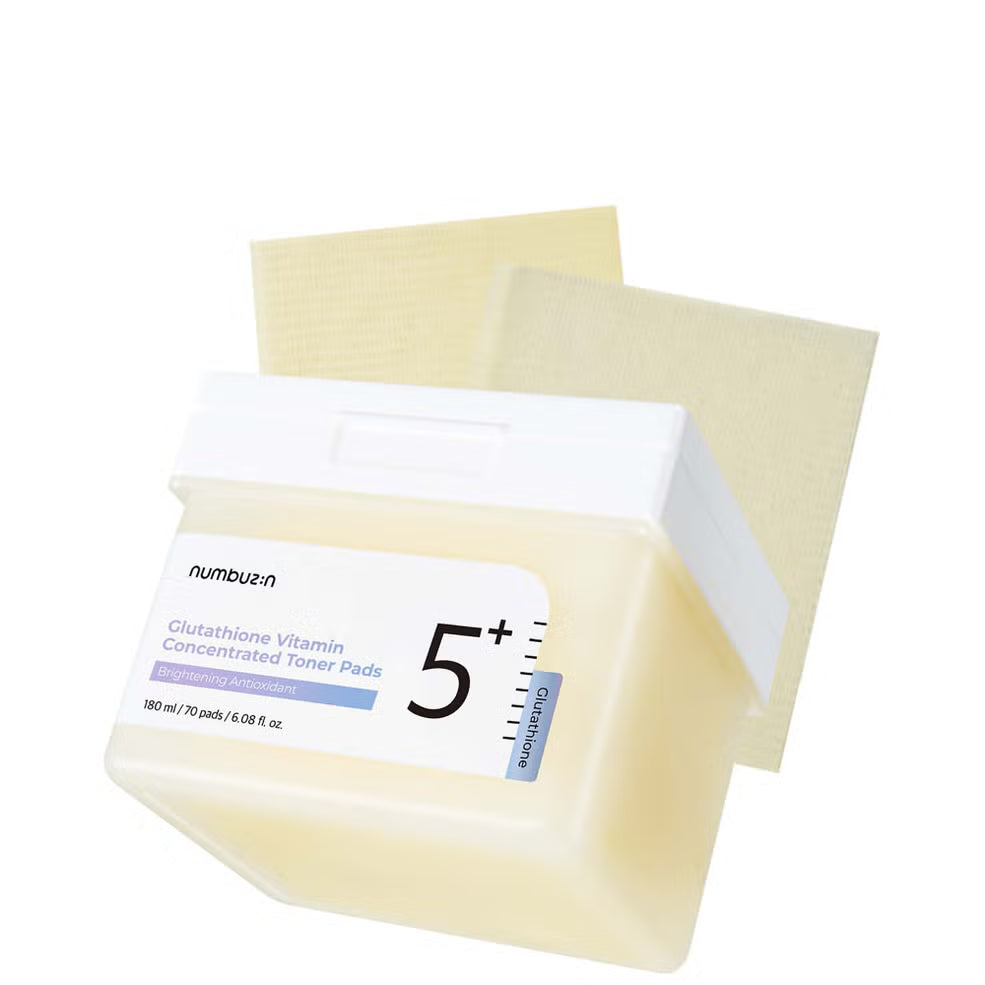 Numbuzin No.5+ Glutathione Vitamin Concentrated Pad (70 Pads)