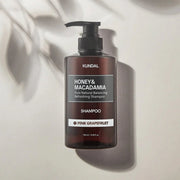 KUNDAL Honey and Macadamia Nature Shampoo – Pink Grapefruit (500ml)