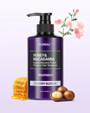 KUNDAL Honey and Macadamia Protein Treatment – Cherry Blossom (500ml)
