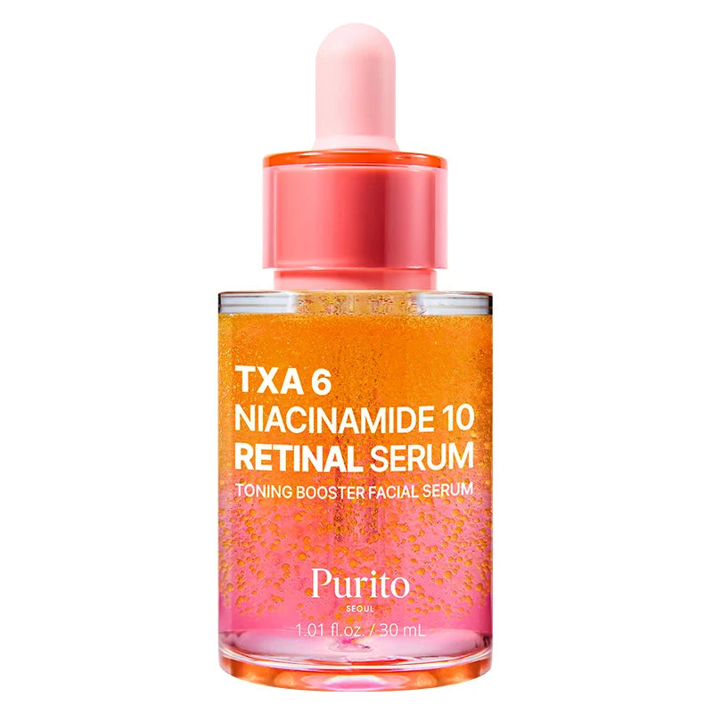 PURITO SEOUL – TXA 6 Niacinamide 10 Retinal Serum – 30ml, 15ml