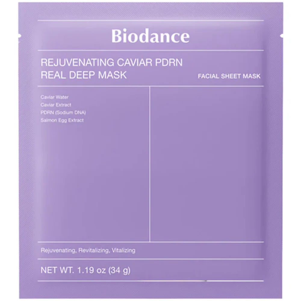 Biodance Rejuvenating Caviar PDRN Real Deep Mask (1pc)
