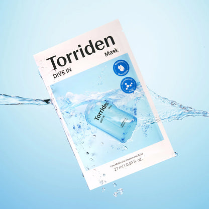 Torriden DIVE-IN Low Molecular Hyaluronic Acid Mask (1 Sheet)